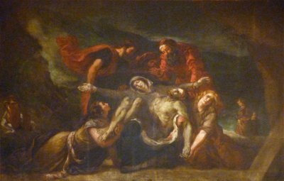 Pietà - Ferdinand Victor Eugene Delacroix